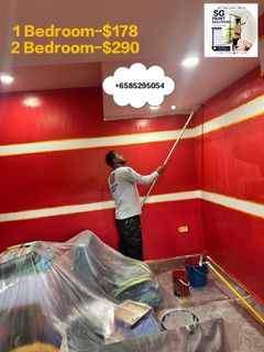 Painting Service! House Painting! HDB House Painting! Condo House Painting! Ceiling Painting! Door Painting! Pipe Painting! Epoxy Painting! Grouting!  Collection item 2