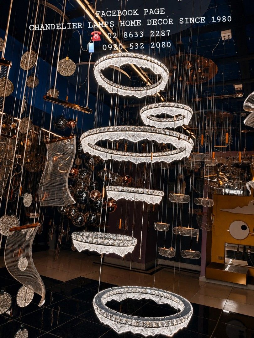 High ceiling modern lamp chandelier lamps (Category: Lighting) located in Manila. Submitted by aranyailawan (Listing ID 1447970770, Image 2). Description: 🪬🧿 COLLECTING ORDERS🧿🪬 SAME DAY DELIVERY SHIPPING We're now open to serve you DESIGN ORDER NAME ADDRESS LANDMARK CELLPHONE NUMBER#ModernChandelier #Chandelier #CeilingLamps #Solar #lightingfixture #lightingdecor #lightingtrendz #minimalistchandeliers #Nordicchandelier #nordiclamps #Interior