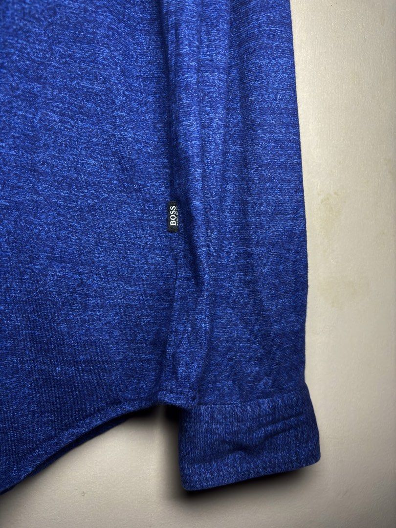 Hugo Boss (Category: Formal Shirts) located in Dumaguete. Submitted by delfinds (Listing ID 1446857337, Image 2). Description: Hugo Boss long sleeve Large Dimes: 22x28 Excellent condition 9.8/10 color rate No issue 650 + sf Loc: Dumaguete City, Negros Oriental 📩📩📩.