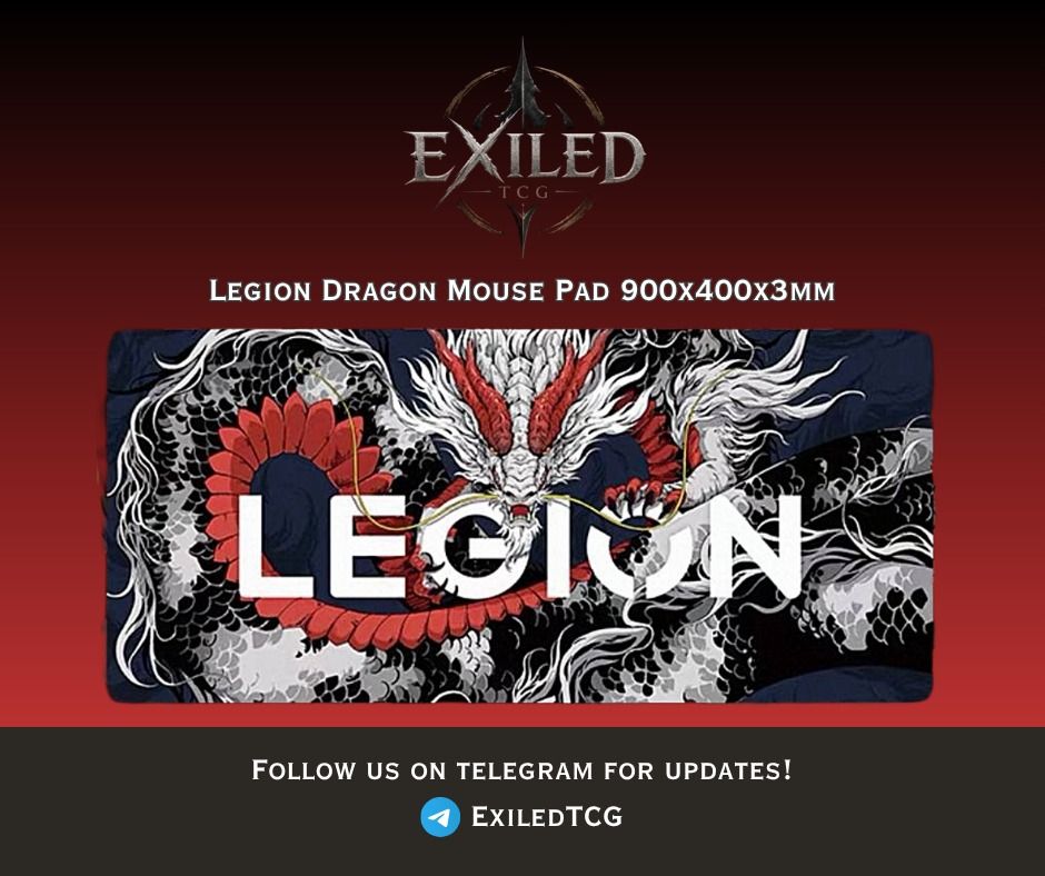 Instock Pokemon Legion Dragon mouse pad desk mat gaming accessories mousepad gaming pad computer mat