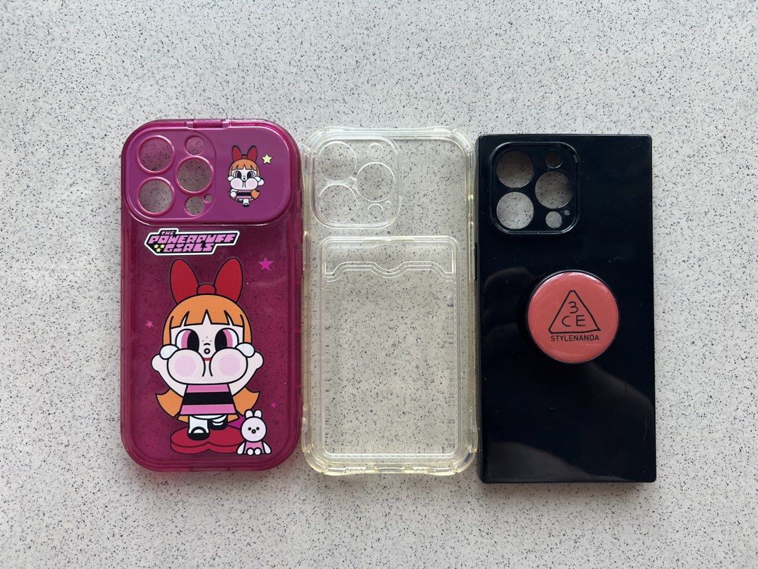 Iphone 13 pro case 3 for ₱300 (Category: Cases & Sleeves) located in Manila. Submitted by lilac.z (Listing ID 1447929931, Image 1). Description: -Take 3 designs for ₱300 -Can mix and match with other phone case design.