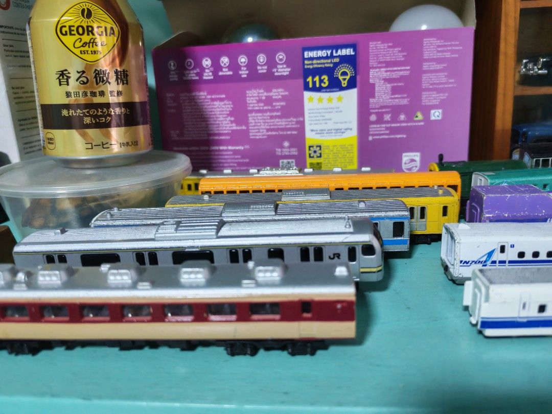 Japan train diecasts with wheels, some are inclomplete. (Category: Vehicle & Diecast Models) located in Manila. Submitted by GentleGiant (Listing ID 1447975951, Image 2). Description: Several toy trains from japan Almost all diecast Take all.