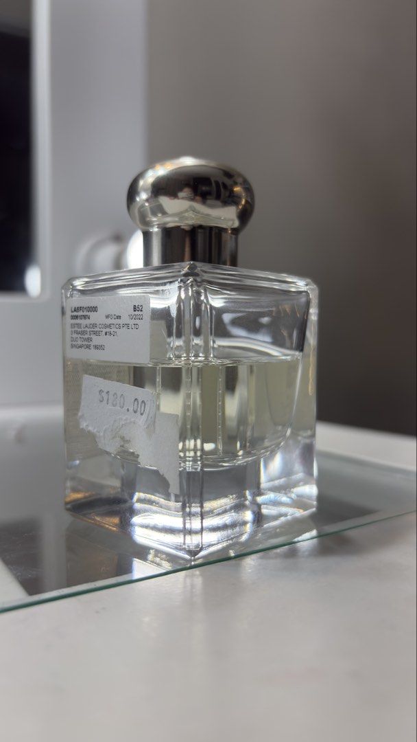 Jo Malone London wild bluebell (Category: Fragrance & Deodorants) located in Taytay. Submitted by jaeannelim (Listing ID 1447908711, Image 2). Description: - Jo Malone London Wood Sage & Sea Salt Cologne - Authentic product - Clear glass bottle with silver cap - White label with black text - Original Price: $180 sgd - Manufacturing Date: 10/10/2022 - Great for any occasion!.