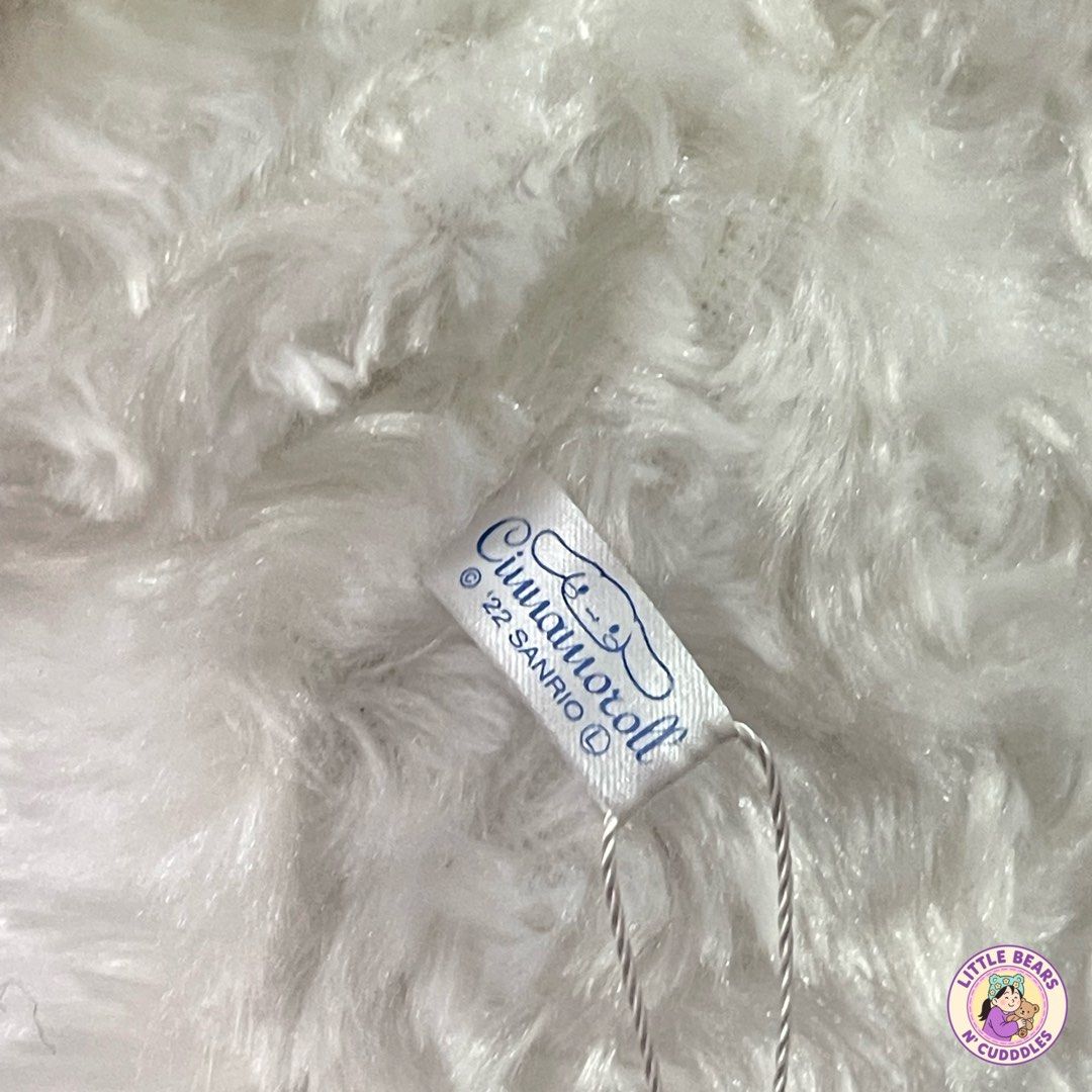 Jumbo Rose Pattern Cinnamoroll Sanrio Plush (Category: Plushies & Soft Toys) located in Manila. Submitted by littlebearsncuddles (Listing ID 1447913604, Image 2). Description: 🏷️ Without paper tag 🌸 10/10 condition 🌸 size: Jumbo Size 🌸 Without issue 🍬 Brand: Sanrio.