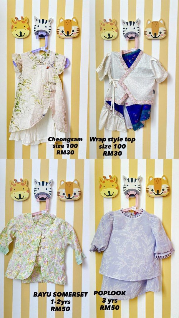 Kids Cheongsam (Category: Babies & Kids Fashion) located in Sepang. Submitted by enaracloset (Listing ID 1447964501, Image 1). Description: - Price & size may vary. .