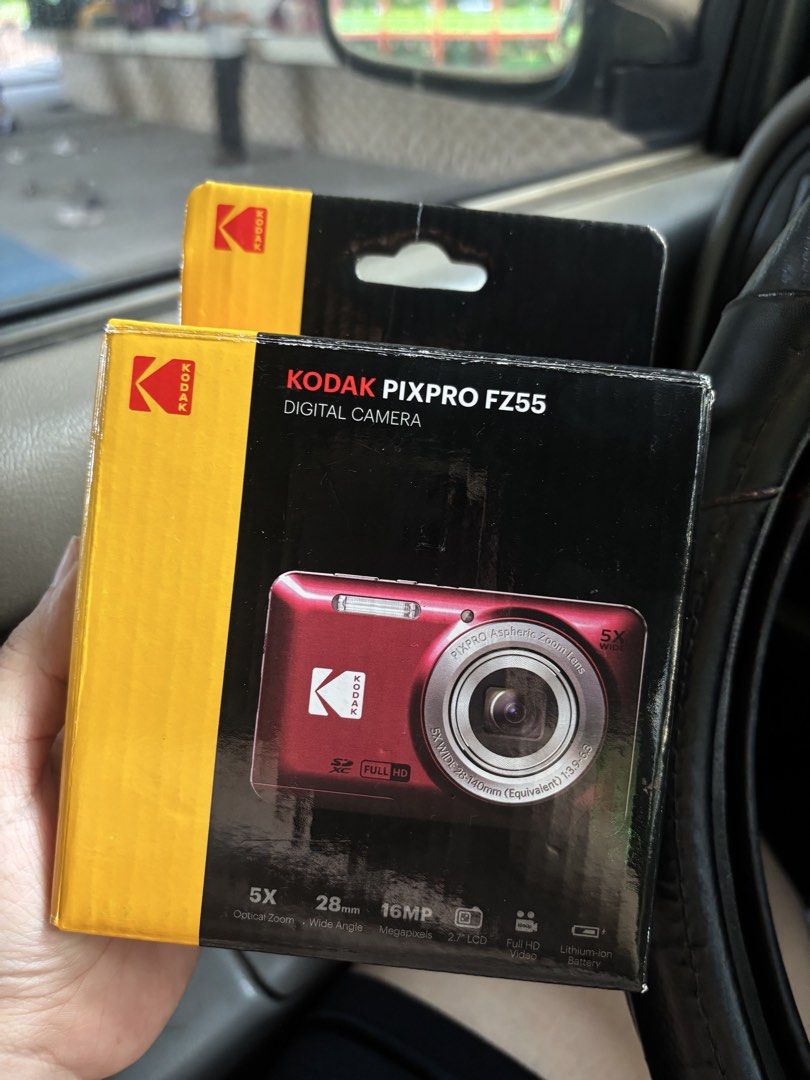 Kodak PIXPRO FZ55 (Category: Cameras) located in Bulacan. Submitted by ajtwozero (Listing ID 1448034107, Image 1). Description: - Kodak PIXPRO FZ55 Digital Camera - 16 Megapixels for clear photos - 5x Optical Zoom to get closer - 2.7" LCD screen for easy viewing - Full HD Video Recording - Includes original box complete - Ideal for everyday photos and videos.