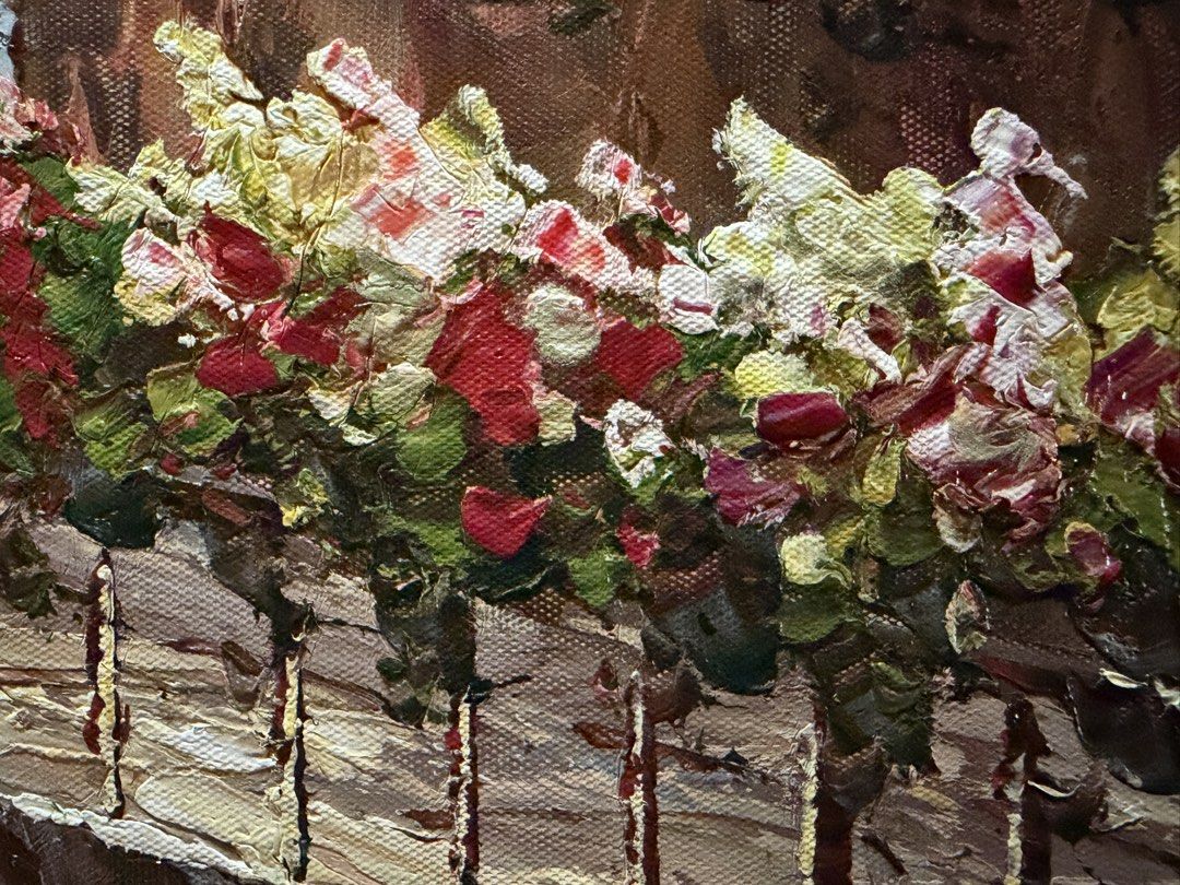 Large painting with frame (Category: Wall Decor) located in Caloocan City. Submitted by redkooky (Listing ID 1447890258, Image 2). Description: Scroll photos for measurement. I have another one on the list . Get both for 8000.