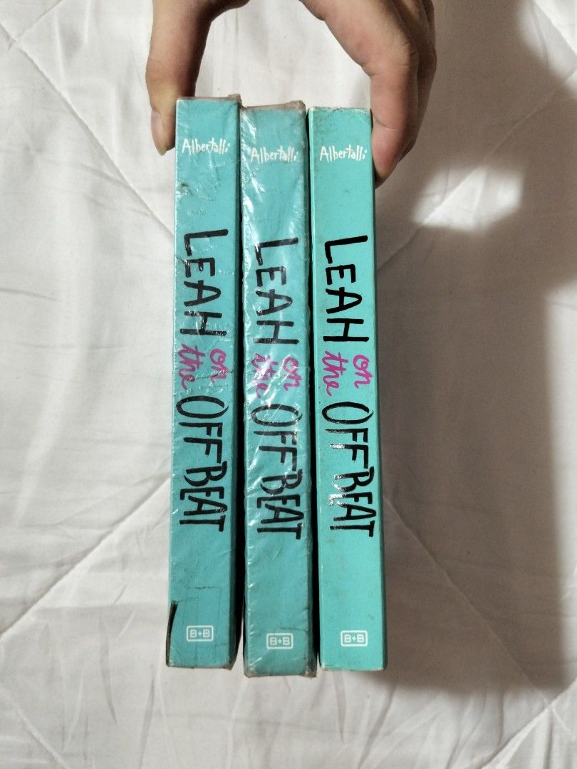 Leah on the Offbeat (Category: Storybooks) located in Manila. Submitted by blegason (Listing ID 1448045108, Image 2). Description: 150 Pesos each - 3 copies MOP: GCash MOD: J&T Location: Longos, Malabon Check Leafbound Reads (FB Page).
