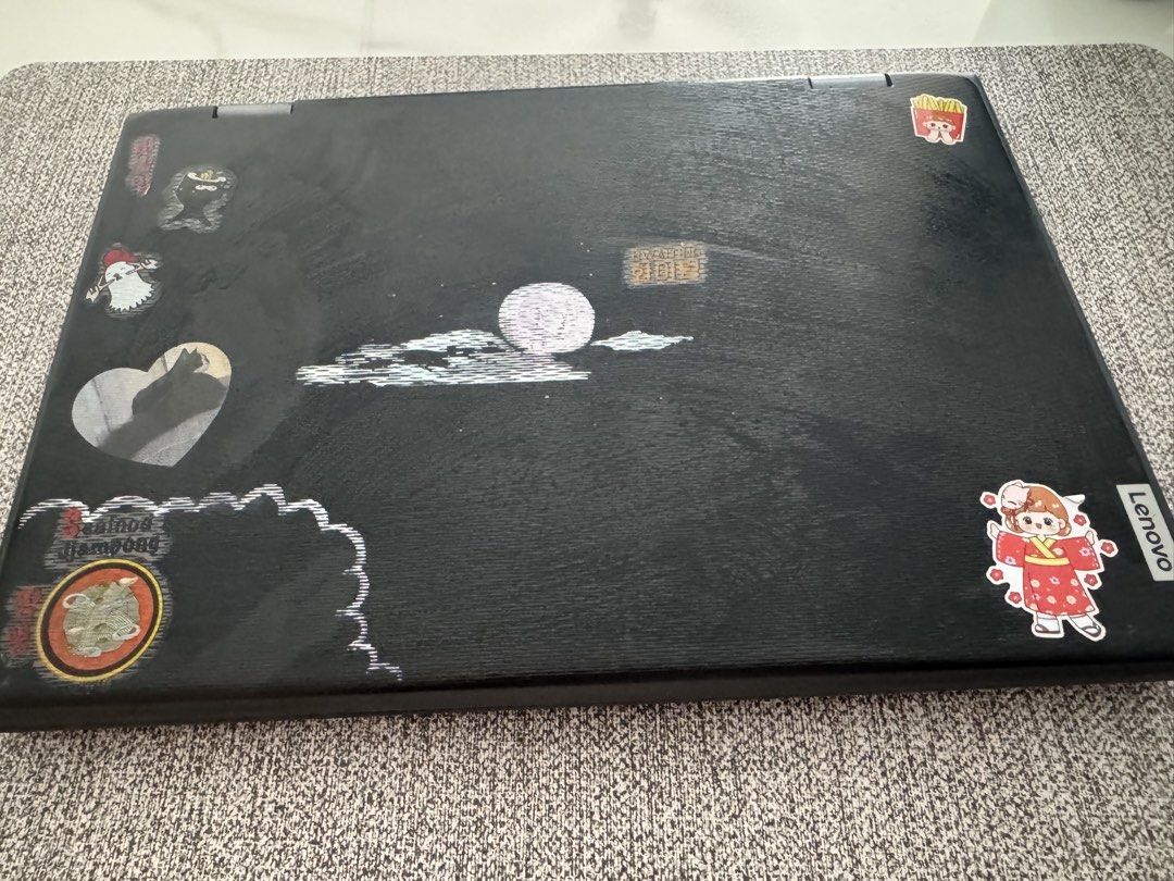 Lenovo Laptop with Stickers