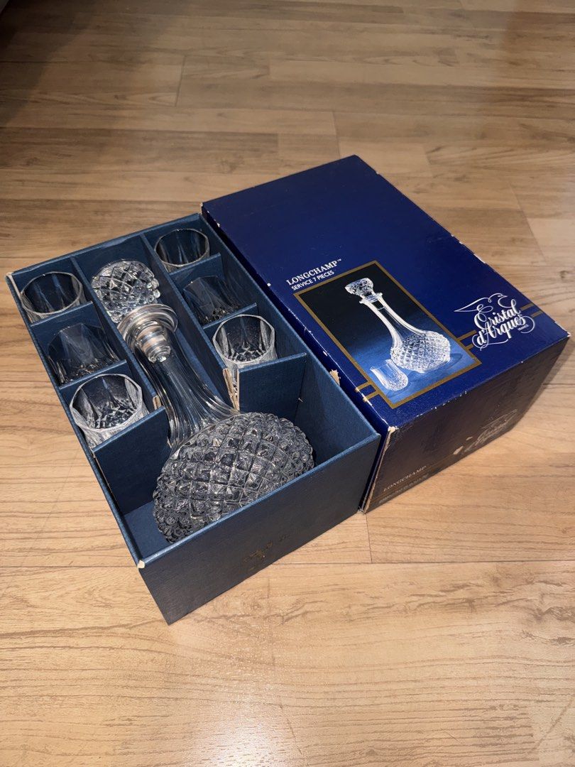 Longchamp Cristal D’Arques Set