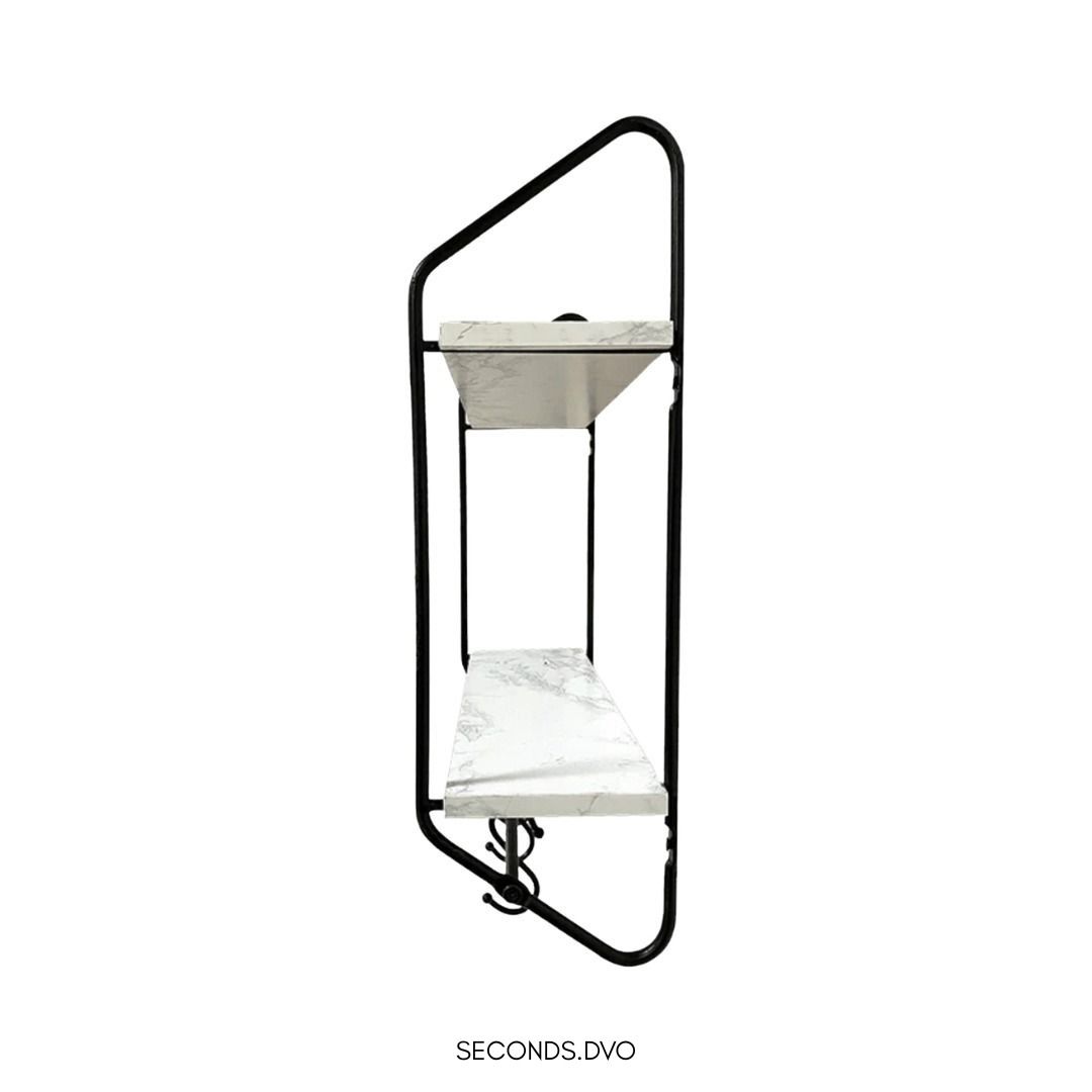 Mandaue Foam Ethan 2 Layer Shelf (Category: Shelves, Cabinets & Racks) located in Davao. Submitted by seconds.dvo (Listing ID 1374271481, Image 2). Description: - Dimensions: check last photo - Payment: Gcash, GoTyme, UB - Location: Davao City.