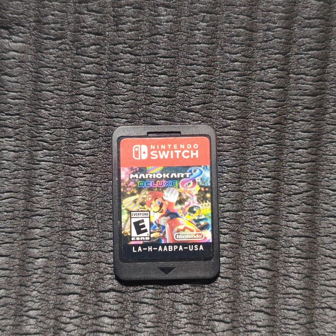 Mario Kart 8 Deluxe Switch Game (Category: Nintendo) located in Quezon City. Submitted by shopme_gadget30 (Listing ID 1448021253, Image 1). Description: kindly read the details first for sale fixed price good Condition tested and working game card only compatible to Nintendo switch usa region Shoopppppeee —,✅ can check out pm for the linnnkkk (If shoopppee check out, price is higher because of shooppppeee deduction qc area meet up: sm north shipp