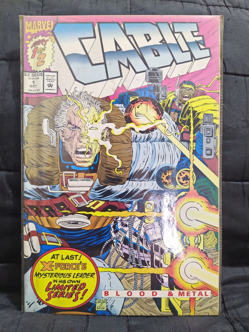 Marvel Comics CABLE: BLOOD & METAL Miniseries (1992) (Category: Comics & Manga) located in Manila. Submitted by ace.hobbies (Listing ID 1448018495, Image 2). Description: 🏷️ Item for Sale Marvel Comics CABLE: BLOOD & METAL Miniseries (1993) 🔎 Item Description: - Released by Marvel COmics on October - November 1993 - 2 part Mini series 📸📦 Picture of actual items..