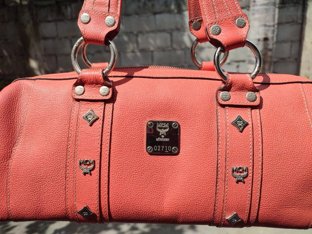 MCM authentic (Category: Luxury Bags & Wallets) located in Tacurong. Submitted by jayve_ukaysell (Listing ID 1448018459, Image 2). Description: MCM As new Authentic ✅ Small to Medium Length 14 Width 6.5 No issue Need wash Dm for price📥.