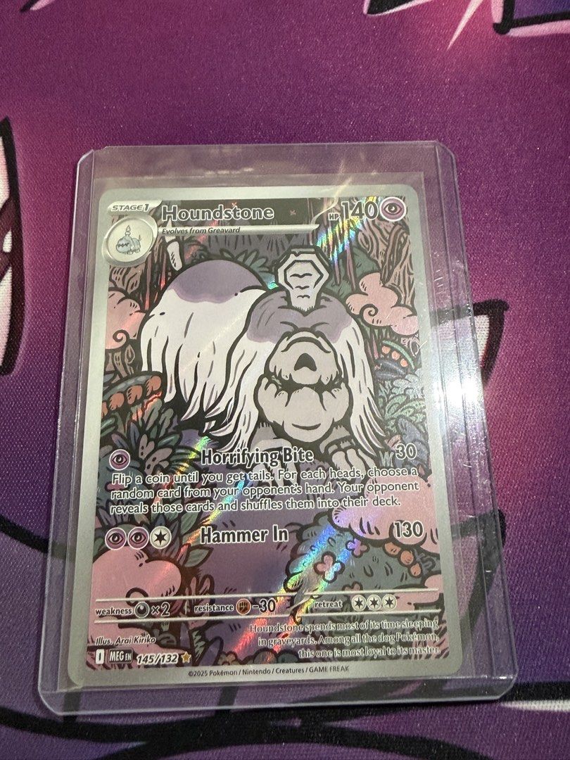Mega evolution IR (Category: Raw Cards) located in Singapore. Submitted by froakiescorner (Listing ID 1448005985, Image 1). Description: Gumshoos 4 helioptile 3 houndstone 2.5 .