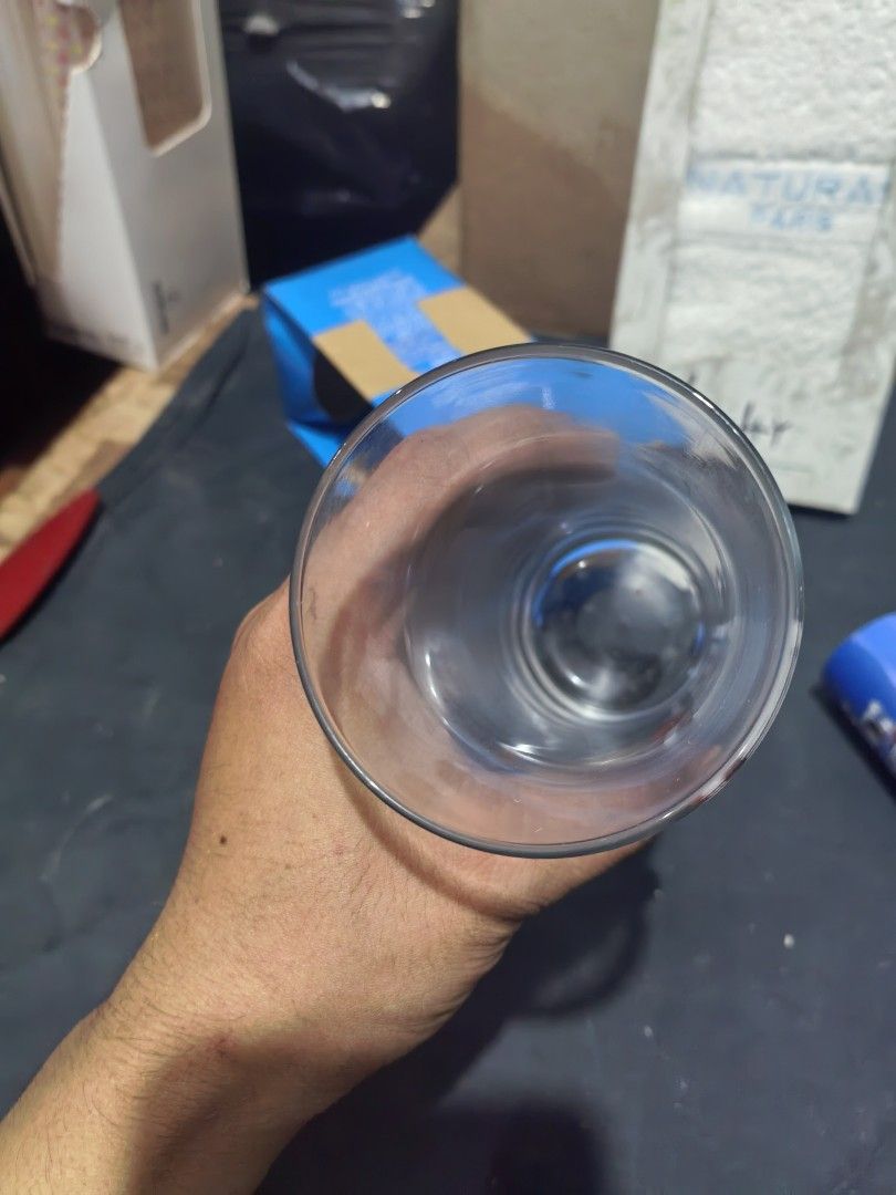 Nescafe Excella Glass Tumbler (Category: Other Kitchenware & Tableware) located in Cebu City. Submitted by dudes_villanueva (Listing ID 1447893072, Image 3). Description: Nescafe Excella Glass Tumbler Brand New 📌 Used as a promotional item. 📌 It is specifically designed for iced coffee with a shape that widens at the mouth and base, similar to a Rubin's vase. 📌 The packaging indicates this glass was a gift included with the purchase of specifi
