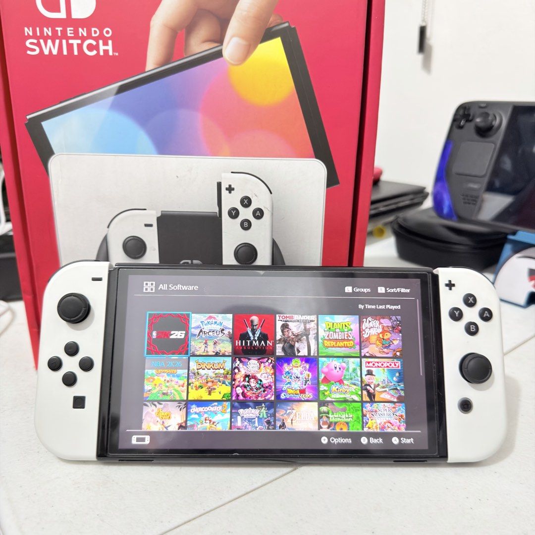 Nintendo switch jb 512 sandisk extreme gold (Category: Nintendo) located in Valenzuela. Submitted by gearpandaph (Listing ID 1447958170, Image 2). Description: Nintendo switch jailbreak 512 with San disk extreme (Gold v30) permanent dat 0 Complete accesories with box Game listed check on the post pictures I can teach you how to download via pc Thankyou! Valenzuela Open for swap pm lang.