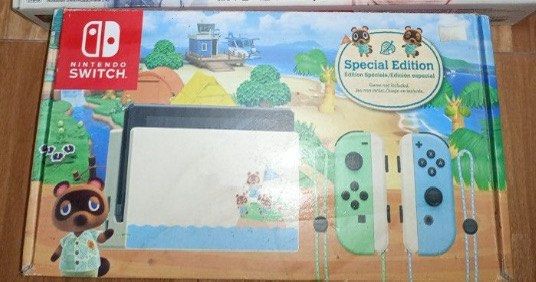 Nintendo Switch Special Edition Animal Crossing Console (Category: Nintendo) located in Trece Martires City. Submitted by garciaverm13676 (Listing ID 1448072392, Image 1). Description: - Special Edition Animal Crossing Nintendo Switch console - All original packaging and manuals are present Price is negotiable.