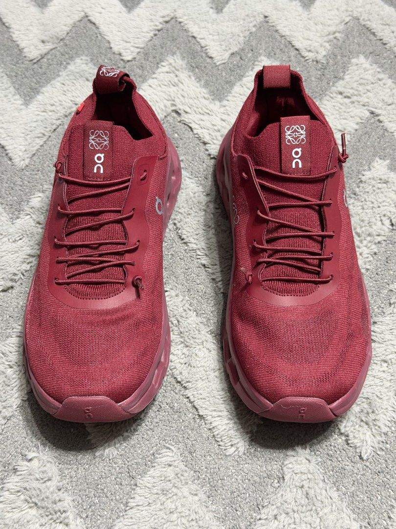 On Cloud x Loewe - Cloudtilt Beet red Sneakers (Category: Sneakers & Footwear) located in Cavite. Submitted by commoncourtesy (Listing ID 1448072890, Image 3). Description: Size 39 Size 8.5 womens No box Authentic.
