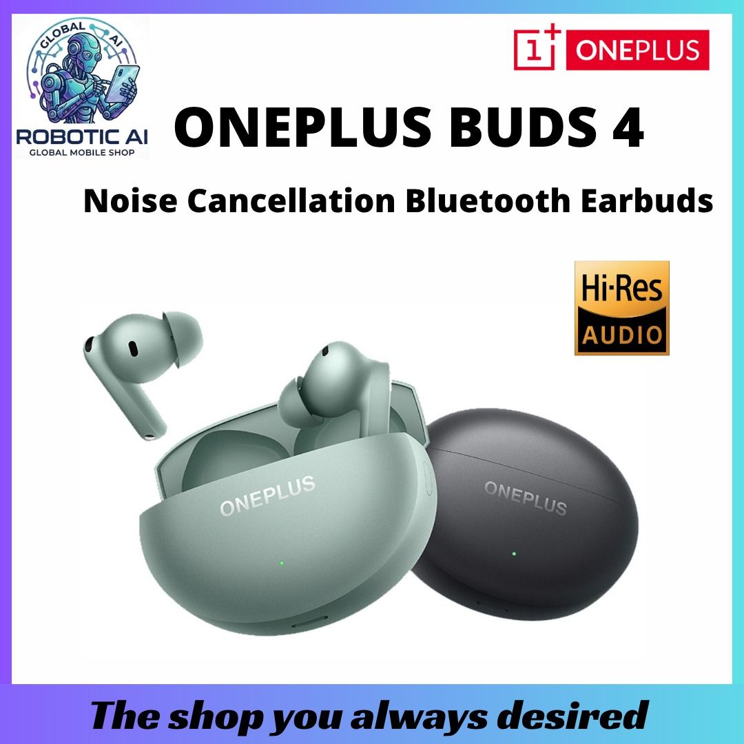OnePlus Buds 4 Noise Cancellation Bluetooth Earbuds