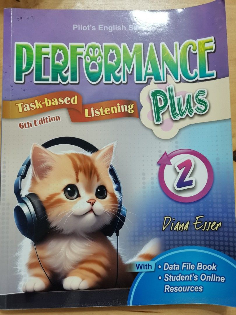 Performance Plus task based listening （分類：教科書）位於 Hong Kong。 由 yannycc_ 提交（商品編號 1448044469，圖片 1）。簡介： 有data file。