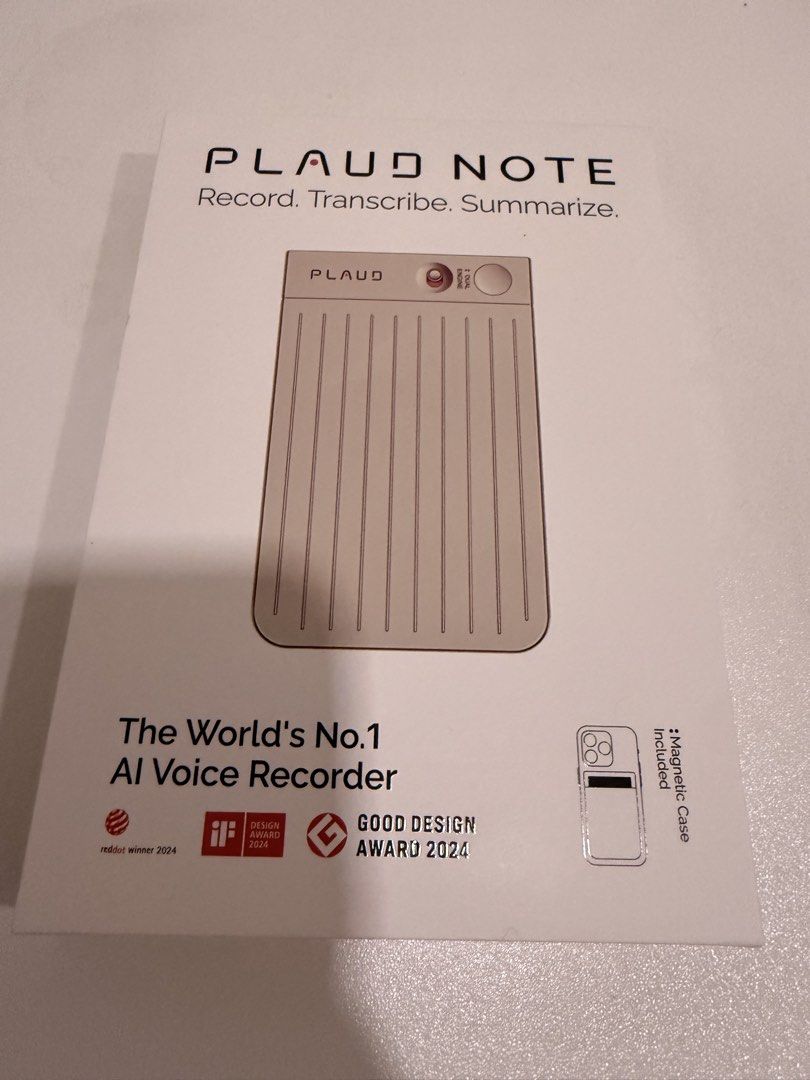 PLAUD NOTE AI Voice Recorder