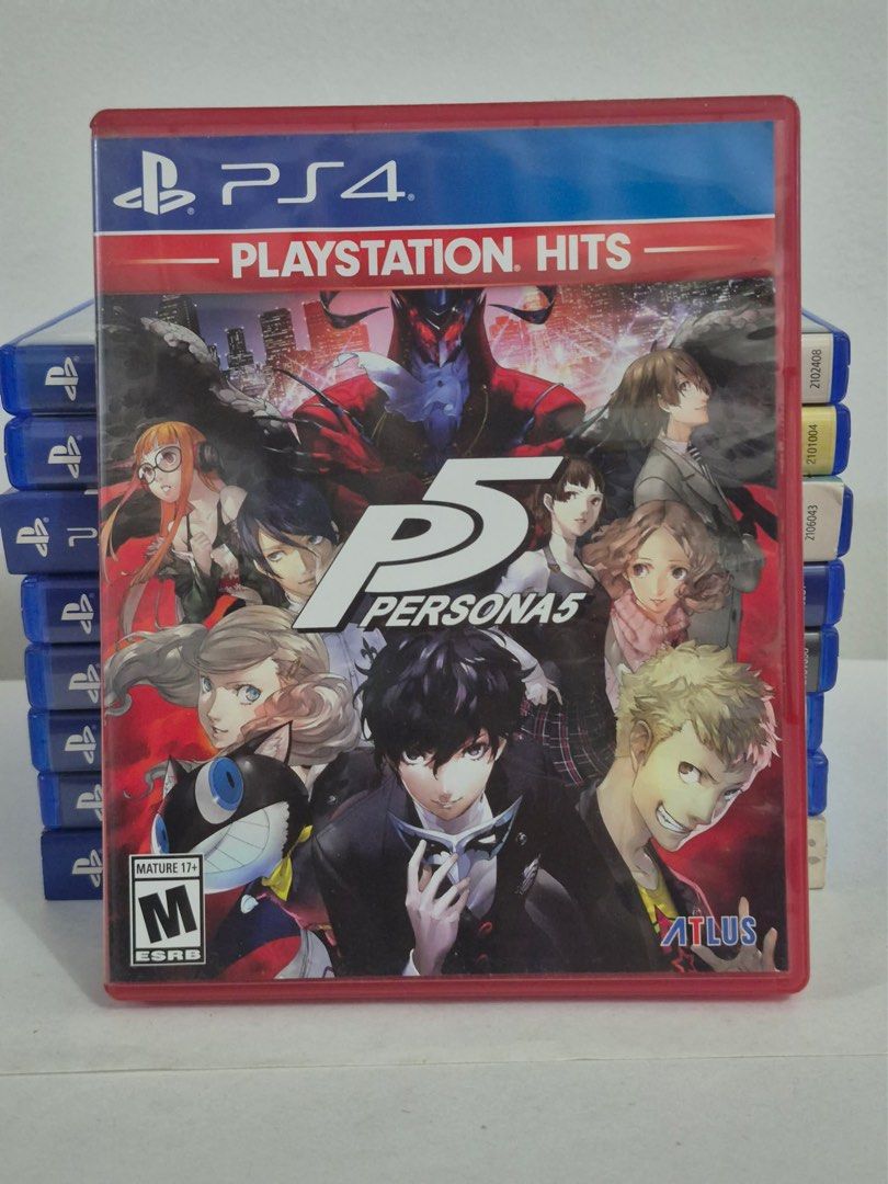 PlayStation Hits Persona 5 PS4 Game (Category: PlayStation) located in Paranaque City. Submitted by millictea (Listing ID 1448021457, Image 1). Description: - Persona 5 for PlayStation 4 (PS4) - PlayStation Hits version - Game disc included - Ready for a new owner to enjoy this amazing RPG! MOP: GCash/GoTyme/Maya/MariBank.