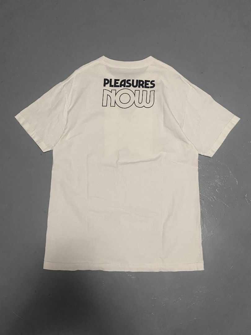 Pleasures Now "Germ Free Passion" Graphic Tee (Category: Tshirts & Polo Shirts ) located in Santa Rosa. Submitted by stop_n_sh0p (Listing ID 1447922003, Image 2). Description: - Brand: Pleasures Now - Graphic: 'Germ Free Passion' on front, 'Pleasures Now' text on back - Material: 100% Cotton - Origin: Made in Mexico - Size: Large.
