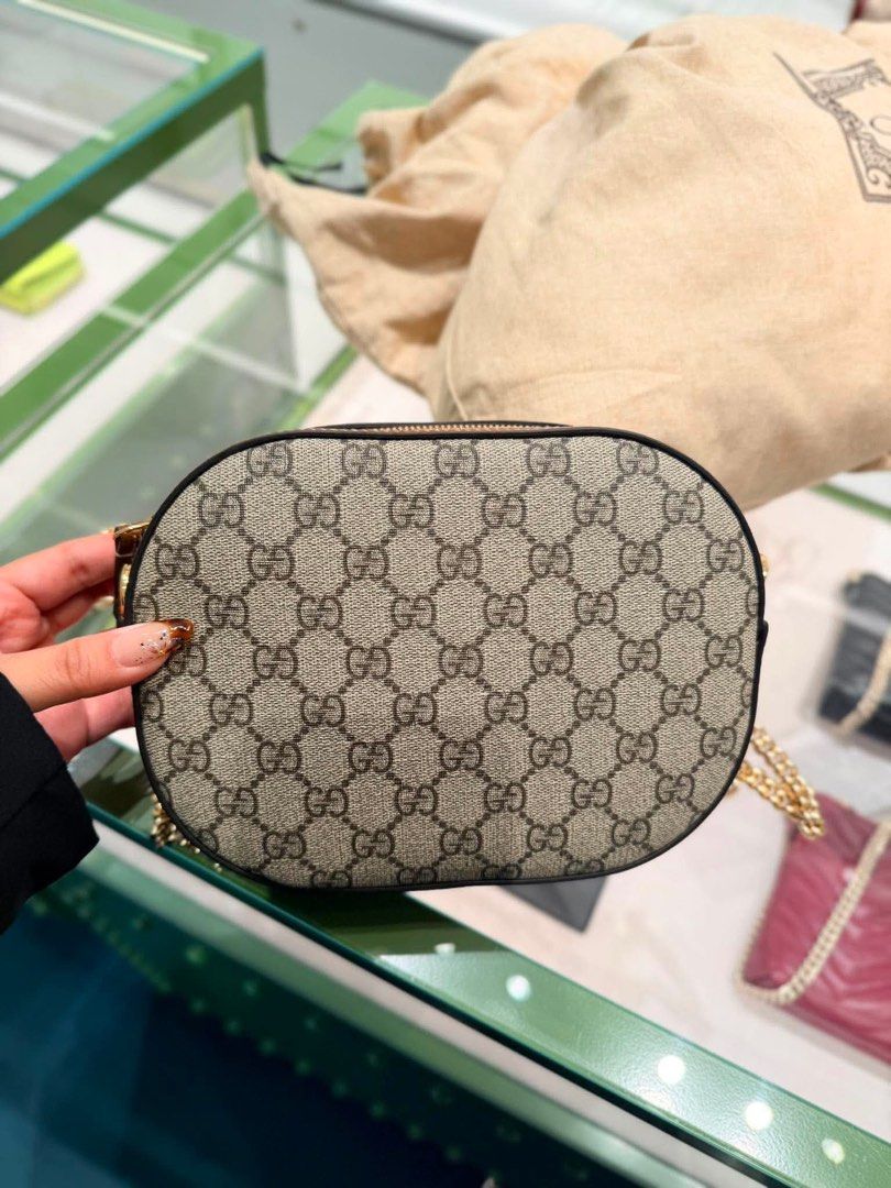 PRE ORDER- Gucci Chain Crossbody Bag (Category: Cross-body Bags) located in Manila. Submitted by issavee (Listing ID 1447888823, Image 1). Description: Brand new and authentic Local sf c/o buyer.