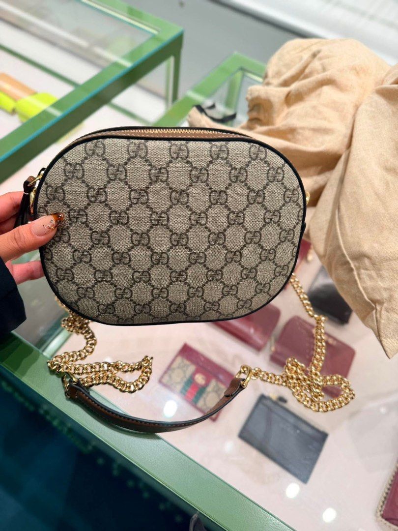 PRE ORDER- Gucci Chain Crossbody Bag (Category: Cross-body Bags) located in Manila. Submitted by issavee (Listing ID 1447888823, Image 2). Description: Brand new and authentic Local sf c/o buyer.