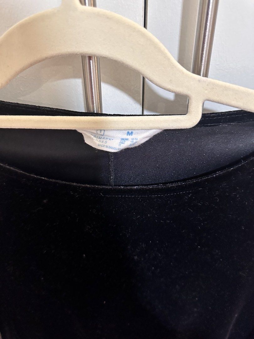 Primark Black Velvet Dress (Category: Dresses) located in Mandaluyong City. Submitted by msi17 (Listing ID 1447989680, Image 2). Description: Black velvet dress from Primark Used once only. Like new. In very good condition .