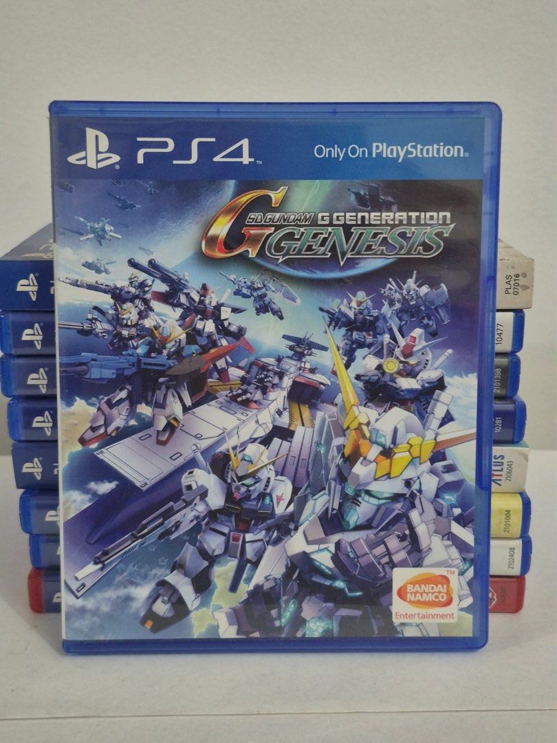 PS4 SD Gundam G Generation Genesis Game (Category: PlayStation) located in Paranaque City. Submitted by millictea (Listing ID 1448024160, Image 1). Description: - SD Gundam G Generation Genesis for PlayStation 4 - Relive 100 years of Universal Century history - Features a vast array of Mobile Suits - Developed by BANDAI NAMCO Entertainment - Disc format: Blu-ray - Region: 3 - Ideal for any Gundam enthusiast! MOP: GCash/GoTyme/Maya/MariBank.