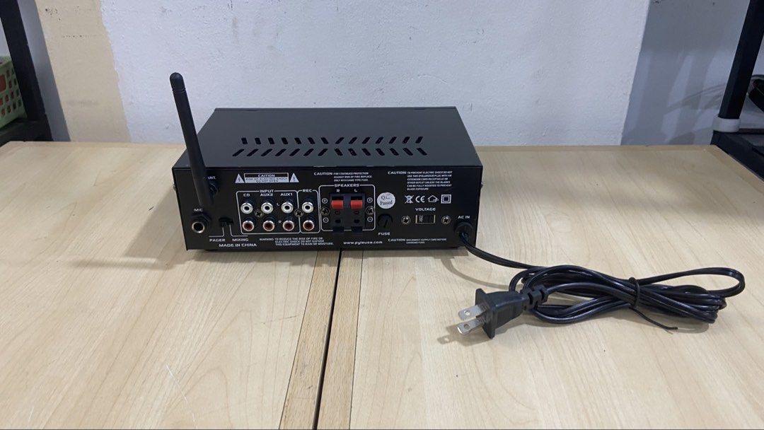 Pyle PTAU45 compact stereo power amplifier (Category: Soundbars, Speakers & Amplifiers) located in Kuala Lumpur. Submitted by daniel31971 (Listing ID 1447906071, Image 2). Description: .