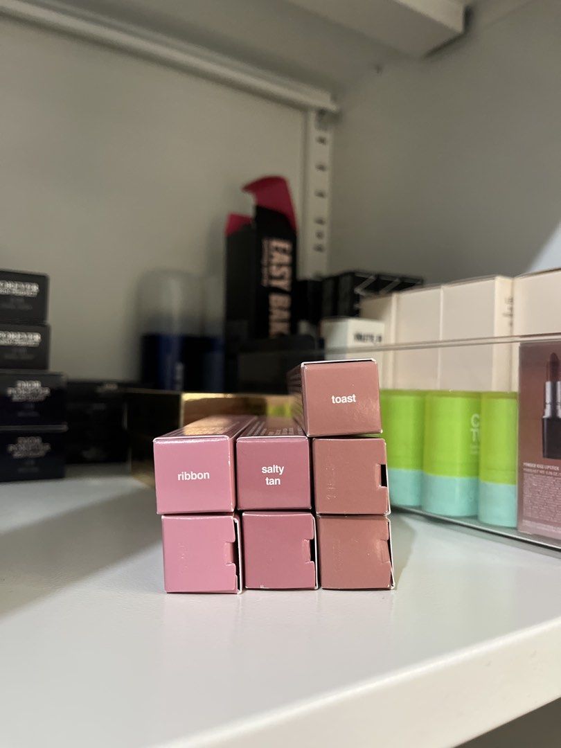 Rhode Lip Peptide (Category: Makeup) located in Taguig. Submitted by aly.b (Listing ID 1447959874, Image 2). Description: - Shades : Ribbon, Salty Tan, Toast - Hydrating lip balms with a subtle tint - Ideal for everyday wear - Feel free to send a message if you have any questions!.