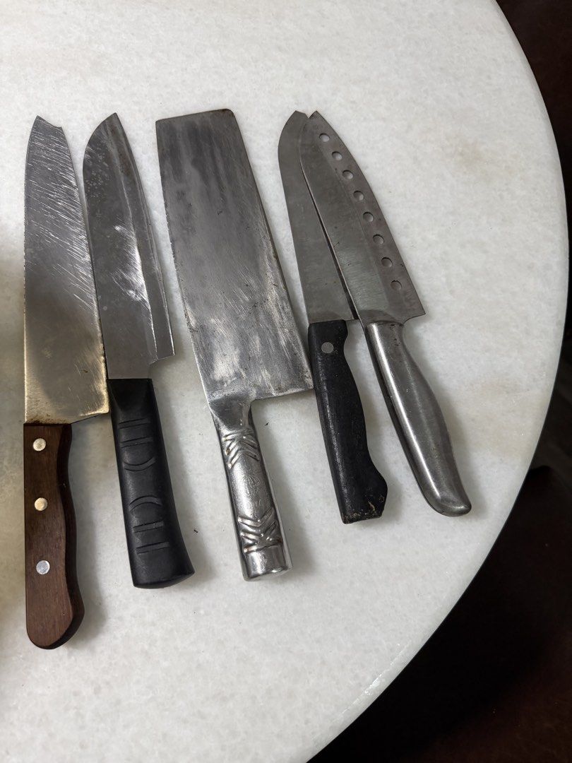 Set of 5 Kitchen Knives