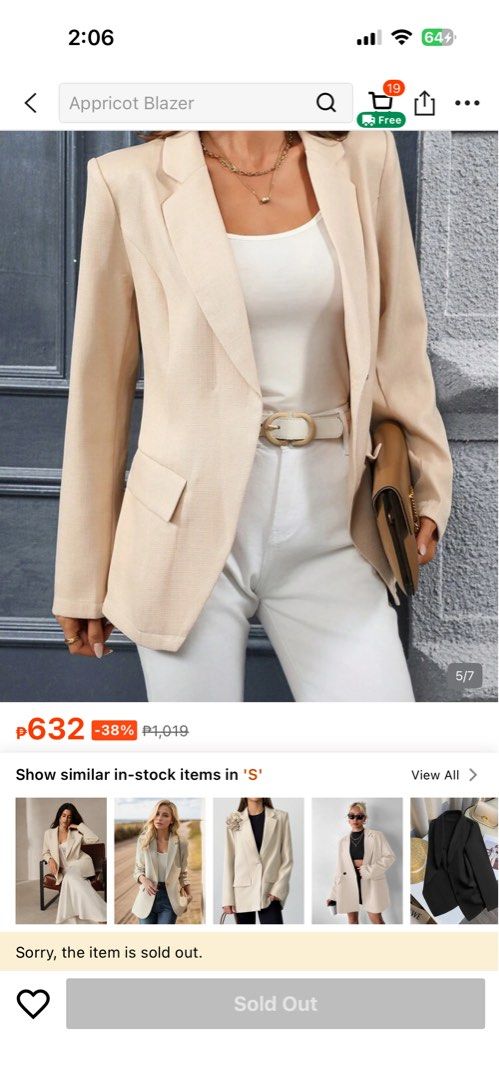 Shein coat unused size XS (Category: Coats, Jackets and Outerwear) located in Calamba. Submitted by michi.194 (Listing ID 1441358392, Image 3). Description: Shein Coat Size XS can fit XS-S Unused washed only and stock.