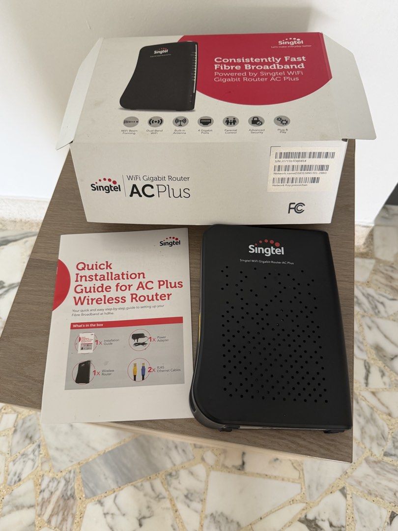 Singtel WiFi Gigabit Router AC PLUS