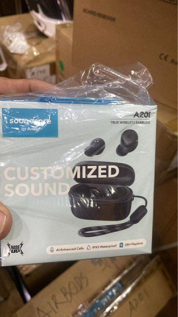 Soundcore A20i EARPHONES BLACK (Category: Earphones) located in Manila. Submitted by ljan13853 (Listing ID 1447998788, Image 1). Description: - MSG FOR MORE DETAILS !!! - BRAND NEW SEALED - ORIGINALLY 1.8k.