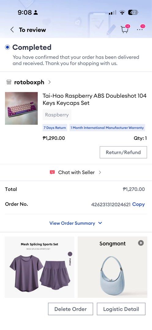 Tai-Hao Raspberry ABS Doubleshot 104 Keys Keycaps Set (Category: Computer Keyboard) located in Manila. Submitted by ririboo888 (Listing ID 1447906781, Image 3). Description: - Tai-Hao Raspberry ABS Doubleshot Keycaps Set only - Vibrant pink and purple color scheme - needs a little cleaning .