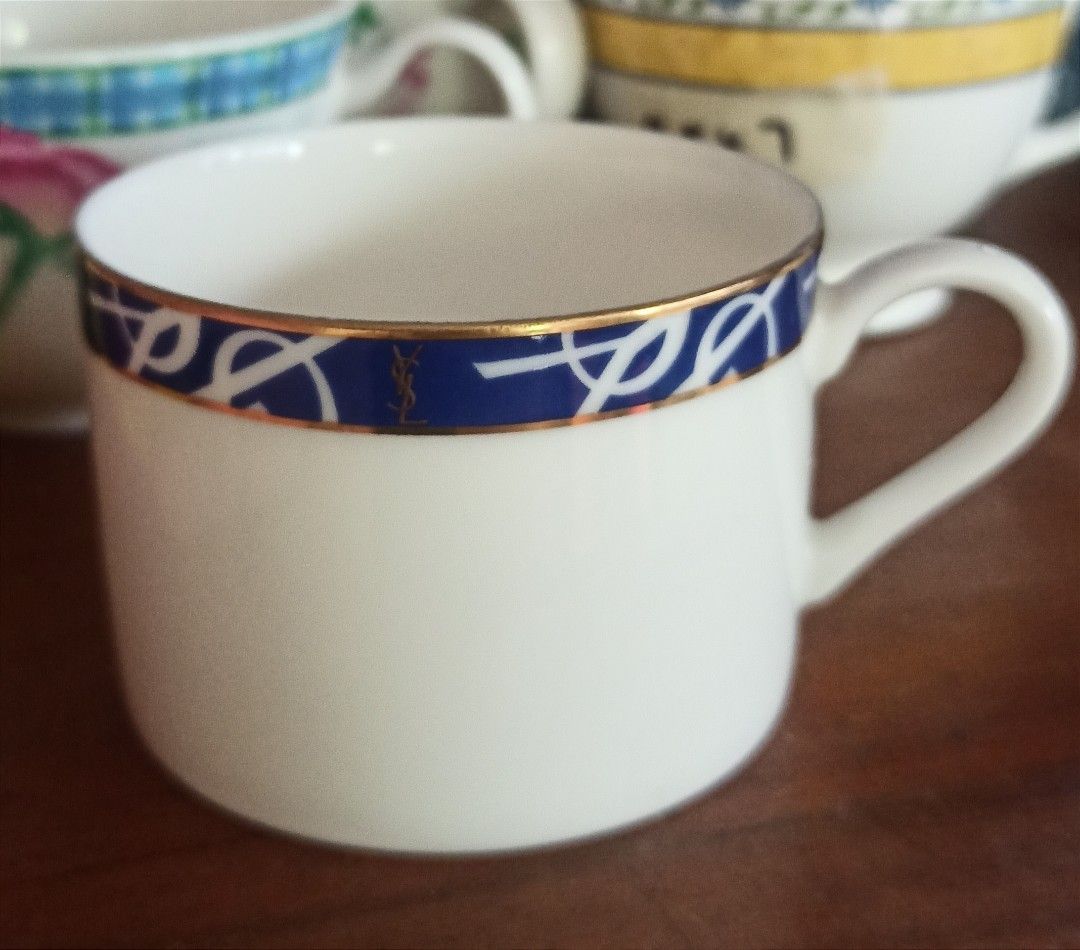 Tea cup y s l (Category: Coffee & Tea Tableware) located in Iligan City. Submitted by mei.oredalas (Listing ID 1447960453, Image 2). Description: 5.5 cm h 7.8 cm d cup only .