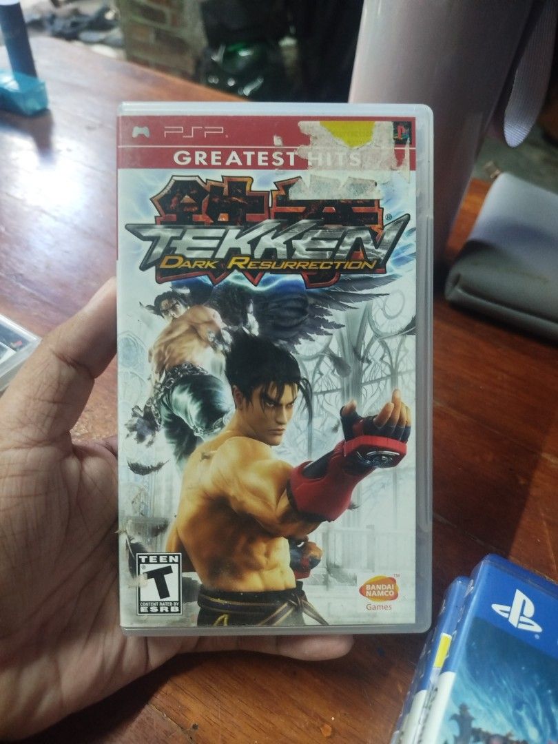 Tekken Dark Resurrection PSP Greatest Hits UMD (Category: PlayStation) located in Binan City. Submitted by pumpkiiin02 (Listing ID 1447947578, Image 1). Description: - Tekken Dark Resurrection for PSP - Greatest Hits version - Includes original UMD disc - Includes original case - Classic and great fighting game for portable play.