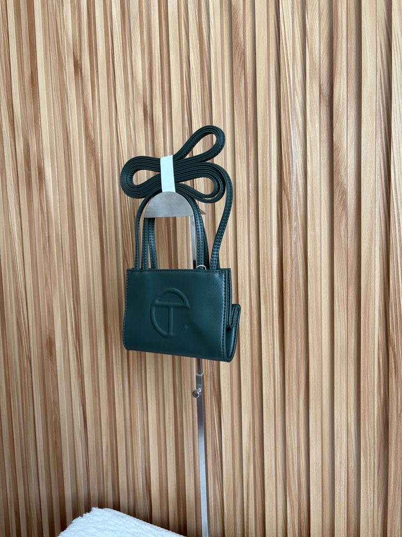 TELFAR SMALL SHOPPING BAG IN DARK OLIVE (Category: Cross-body Bags) located in Imus. Submitted by dumpitlikeaqueen (Listing ID 1445366650, Image 3). Description: • From the U.S. • 1 pc. only • ETA: 1st-2nd week of July 2026 • Open for layaway • Instagram Shop: @dumpitlikeaqueen.