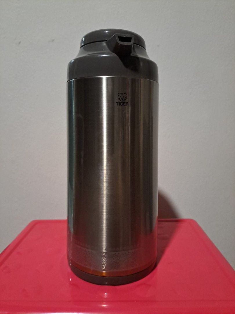 Tiger Stainless Steel Thermos Flask with Handle
