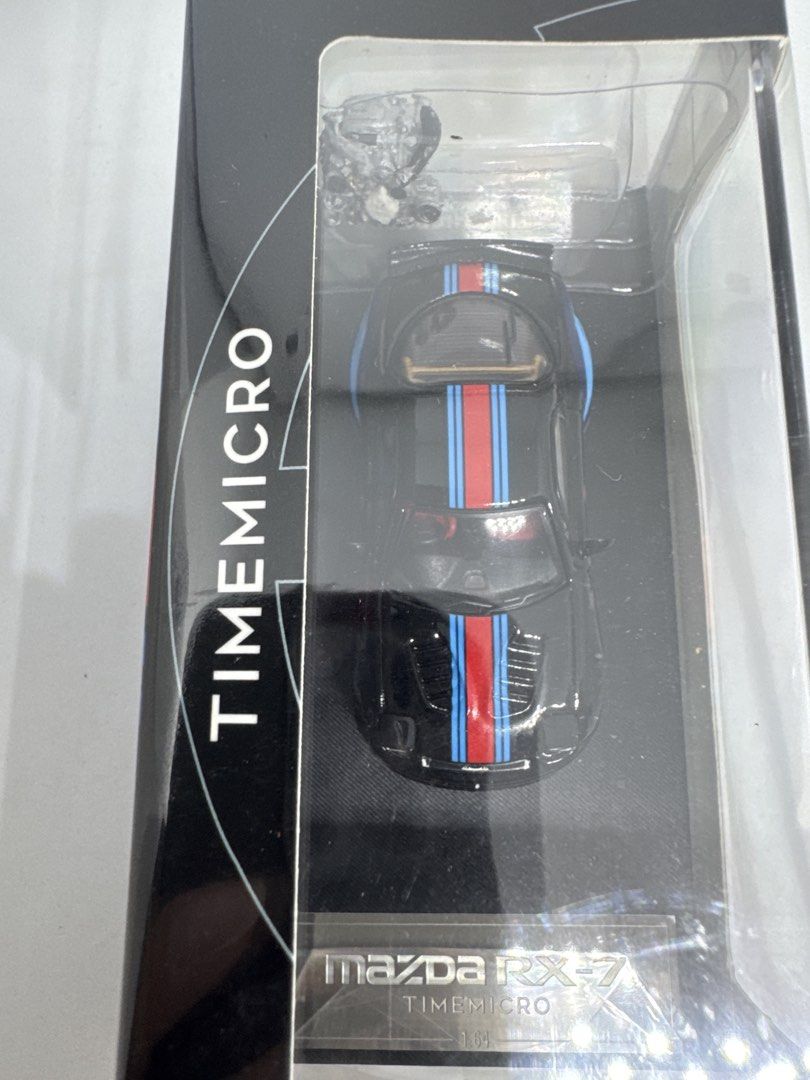 Time Micro 1:64 Mazda RX-7 Martini Racing Diecast Model Car, 玩具