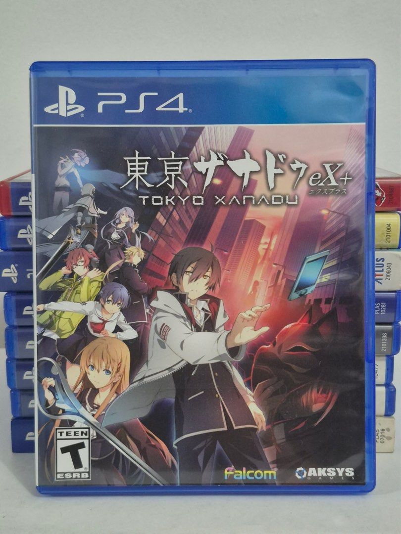 Tokyo Xanadu eX+ PS4 Game (Category: PlayStation) located in Paranaque City. Submitted by millictea (Listing ID 1448022347, Image 1). Description: - Action RPG for PlayStation 4 - Explore the vibrant Morimiya City - Battle a variety of monsters - Features a compelling story - Enjoy fast-paced combat - Includes additional PS4 system content - Ideal for fans of Japanese RPGs MOP: GCash/GoTyme/Maya/MariBank.