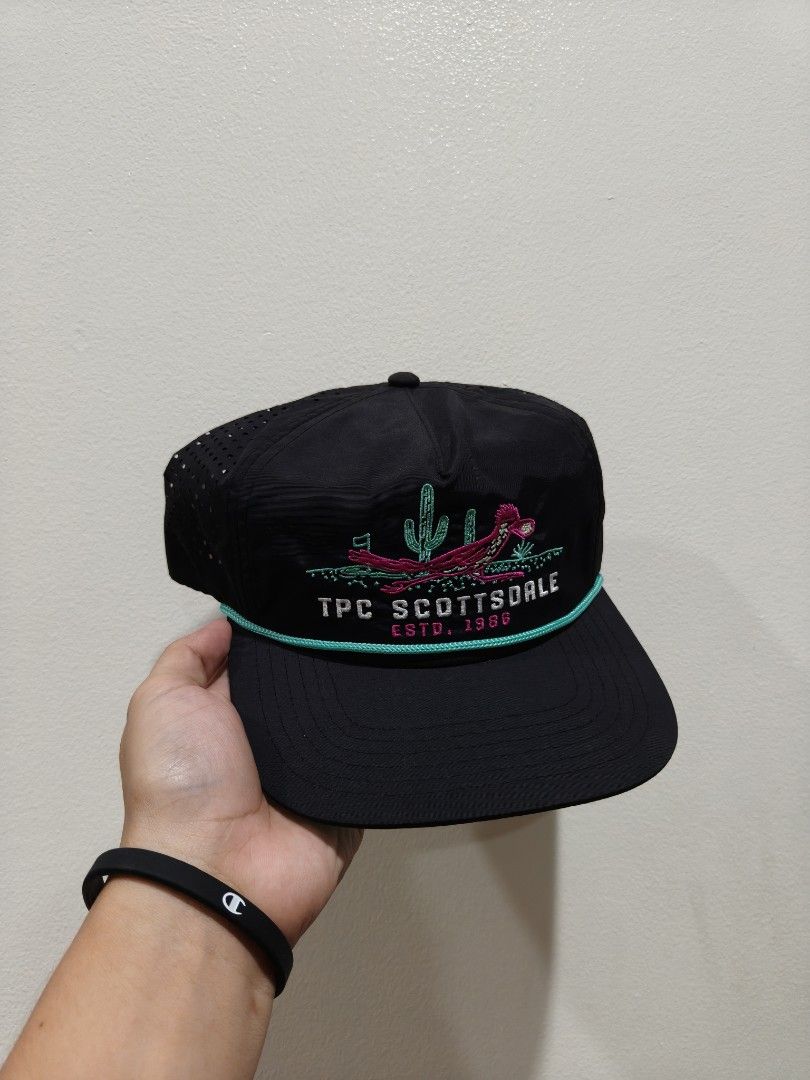 TPC SCOTTSDALE STAUNCH TRADITIONAL OUTFITTER HAT (Category: Caps & Hats) located in Taguig. Submitted by spotncop (Listing ID 1447935897, Image 1). Description: TPC SCOTTSDALE STAUNCH TRADITIONAL OUTFITTER HAT ADJUSTABLE SNAPBACK BRANDNEW CONDITION NEVER BEEN USED DETAILED & ACTUAL PIC ALREADY POSTED TAGUIG LOCATION 599 PHP + SF.