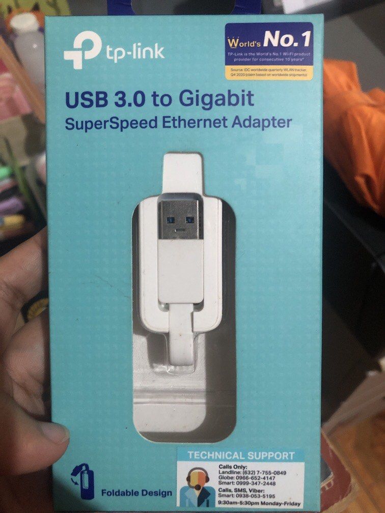 Tp-link USB 3.0 to Gigabit Ethernet Adapter (Category: Cables & Adaptors) located in Taguig. Submitted by simplypat00123 (Listing ID 1447952900, Image 1). Description: .