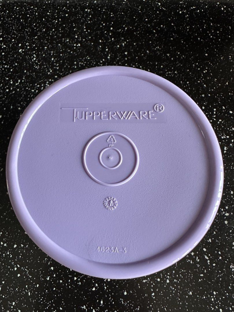 Tupperware Purple Container with Pink Lid501711048478576643