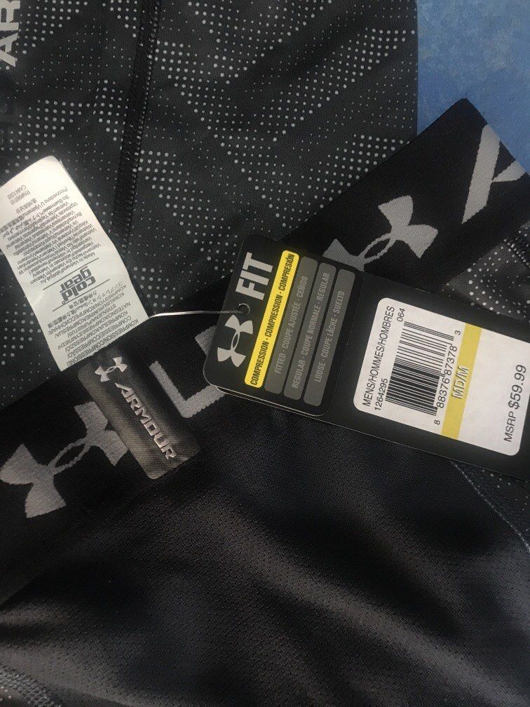 Under armour mens leggings (Category: Undergarments & Loungewear) located in Manila. Submitted by cheapswimsuits24 (Listing ID 1447969948, Image 2). Description: Original price 4500 selling lower than original price brandnew never been wear.