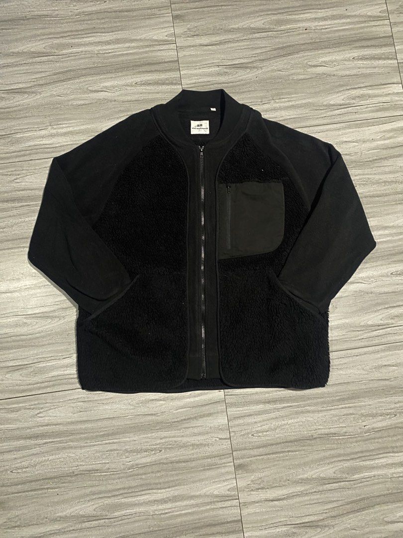 Uniqlo x White Mountaineering shepherd wool jacket (Category: Coats, Jackets and Outerwear) located in Bacolod City. Submitted by bnta_bounce (Listing ID 1447997843, Image 1). Description: No flaws Length 28 Width 26.